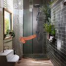 REALISTYCZNY SZTUCZNY PENIS ELASTYCZNE SEX DILDO Z MOCNĄ PRZYSSAWKĄ ORGAZM