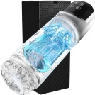 OBROTOWY MASTURBATOR MĘSKI WIELOFUNKCYJNY POMPKA PRÓŻNIOWA WYPUSTKI ORGAZM