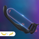 Masażer Prostaty Z Pierścieniem Na Penisa Wibrujący Zdalny Sterowany LeLex