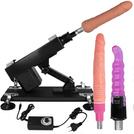 SEX GADŻET MEGA MASZYNA WIELOFUNCKYJNA ZESTAW 3X DILDO Z PRZYSSAWKAMI