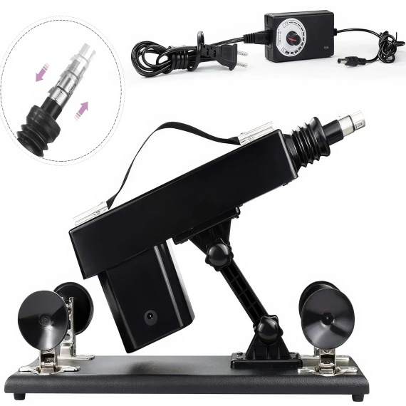 MEGA GADŻET REGULOWANA SEX MASZYNA MASTURBATOR 420 RUCHÓW NA MINUTĘ ORGAZM