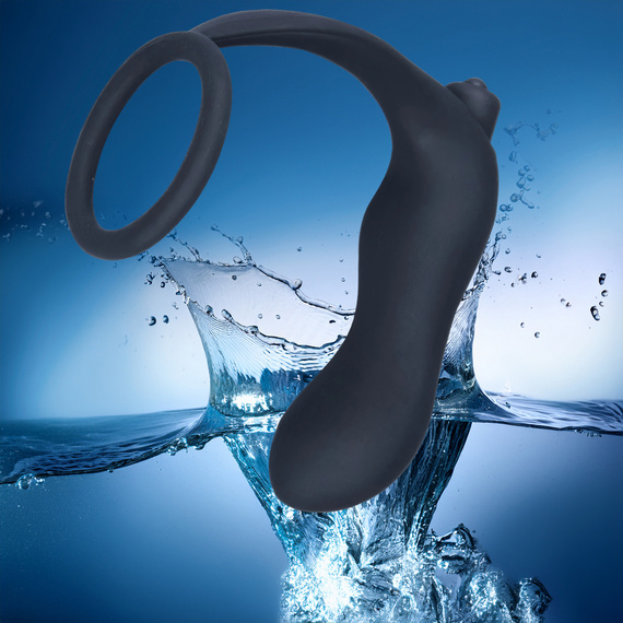 MASAŻER PROSTATY MOCNY WIBRATOR 10 FUNKCJI RING NA PENISA KOREK ANALNY 