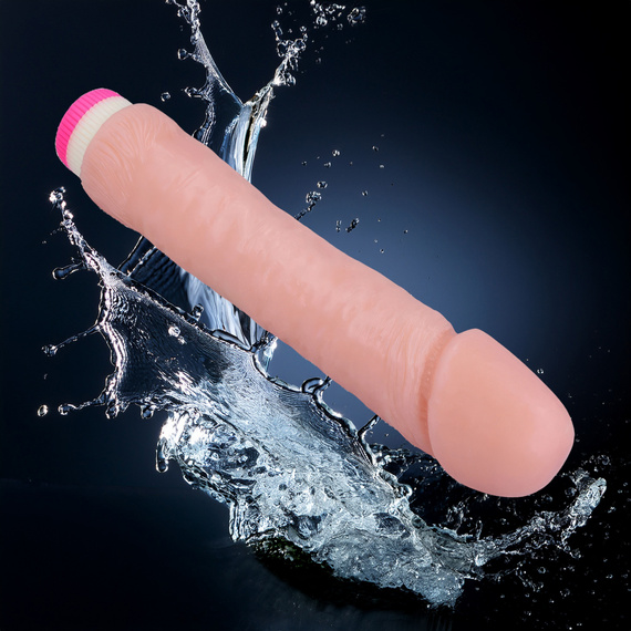 XXL aż 27 cm DUŻY MOCNY WIBRATOR - MEGA EROTYKA WIELKI DONG MĘSKI CZŁONEK