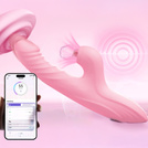 Wibrator Damski Do Stymulacji Łechtaczki Ssący Lizałka Pchający Sex LeLex