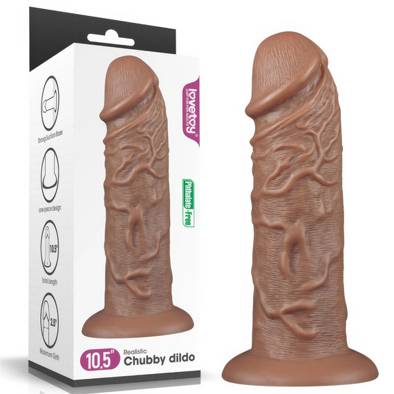 OGROMNE DILDO KING-SIZE WIELKI SZTUCZNY PENIS ZARYSOWANA GŁÓWKA I ŻYŁY XXL