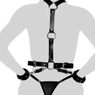 Uprząż BDSM Bielizna Erotyczna Harness Kajdanki Obroża Gadżety Erotyczne
