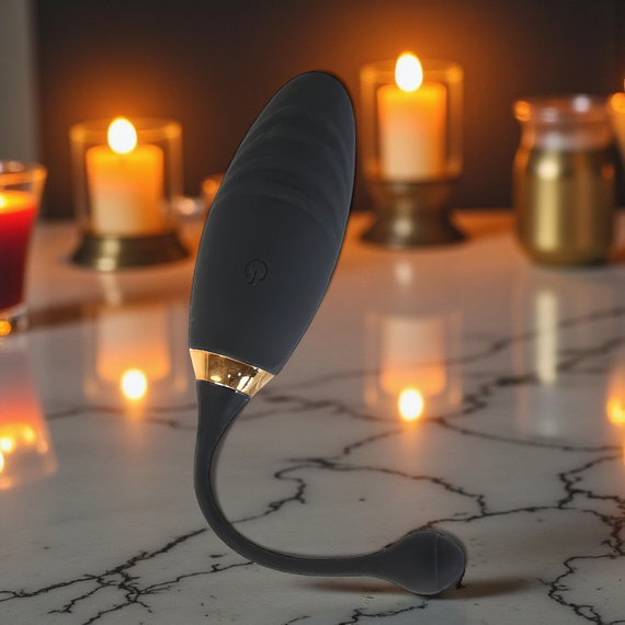 WIBRUJĄCE JAJKO STYMULUJĄCE Z PILOTEM - 60 FUNKCJI SILIKON MEDYCZNY