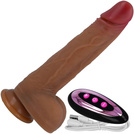 Wibrator Realistyczny Penis Z Funkcją Posuwu Wibracjami I Podgrzewany LeLex