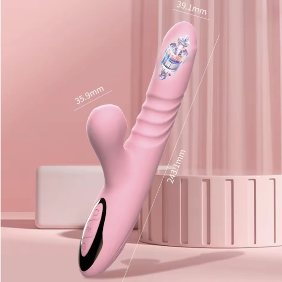 Wibrator Damski Do Stymulacji Łechtaczki Ssący Lizałka Pchający Sex LeLex