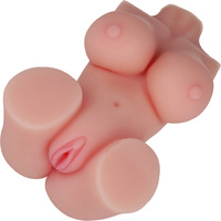 DUŻA REALISTYCZNA SEX LALKA MASTURBATOR TORS DAMSKI POCHWA ANUS PIERSI