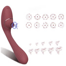 Nowoczesny Wibrator 2w1 Punkt G I Łechtaczki Ssący Masażer Premium LeLex