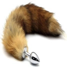 METALOWY KOREK ANALNY Z UWODZICIELSKĄ LISIĄ KITĄ PONĘTNY SEX OGON DO ZABAW