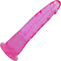 ŻELOWE DILDO Z PRZYSSAWKĄ DŁUGI PENIS DO WAGINY I PUPY SEX DONG MEGA ORGAZM