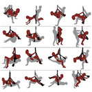 HUŚTAWKA BDSM Z UCHWYTEM DO MOCOWANIA EKSTREMALNY SEX RÓŻNE POZYCJE