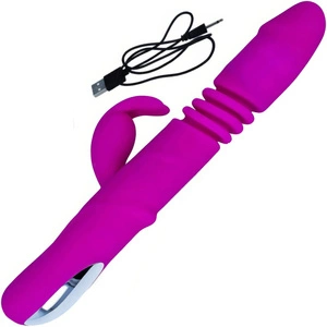 LUKSUSOWY ELEGANCKI WIBRATOR POSUWISTO ROTACYJNY - GÓRA DÓŁ - PREZENT