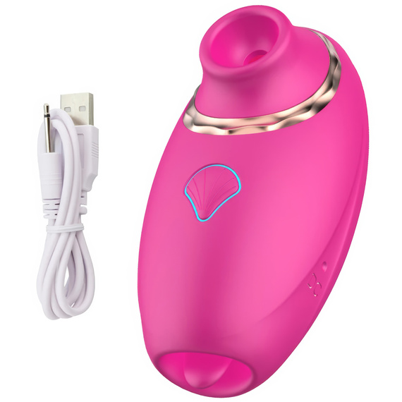 Masażer Powietrzny 3w1 Ssący Z Ruchomym Języczkiem Wibrator Damski LeLex