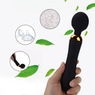 Dwustronny Wibrator Intensywny Masażer 2w1 Wielofunkcyjny Sex Zabawka LeLex