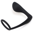 Masażer Prostaty Z Pierścieniem Na Penisa Elastyczny Silikonowy Korek LeLex