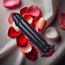 POTĘŻNE DILDO Z PRZYSSAWKĄ WIELKI GIĘTKI PENIS Z MOCNO ZARYSOWANĄ GŁÓWKĄ