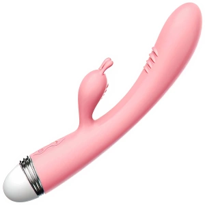 NOWOCZESNY SILIKONOWY WIBRATOR USB MASAŻ ŁECHTACZKI ANUSA INTENSYWNY ORGAZM