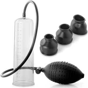 Duża POMPKA EREKCJA DO POWIĘKSZENIA PENISA STAŁY EFEKT + 3 USZCZELKI GRATIS