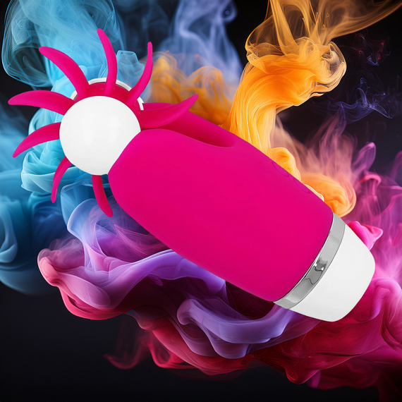 MASAŻER ŁECHTACZKOWY WIBRATOR DLA KOBIET - MASAŻER IMITUJĄCY JĘZYK