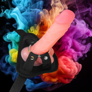 STRAP-ON SZTUCZNY PENIS REALISTYCZNE DILDO SEX PAS Z REGULACJĄ SEX PROTEZA