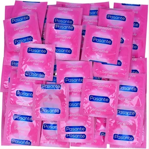 PREZERWATYWY PASANTE SENSITIVEULTRA CIENKIE 100 SZT WIĘKSZA PRZYJEMNOŚĆ