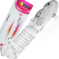 NAKŁADKA PRZEDŁUŻKA PENISA POWIĘKSZA DO ROZMIARÓW XXL PRZEDŁUŻA STOSUNEK