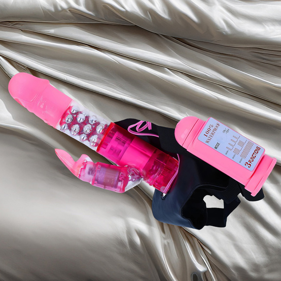 DILDO STRAPON PENIS NA PASACH SEX PROTEZA WIBRACJE NA PILOTA STYMULATOR