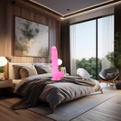 ŻELOWY PENIS SEX DILDO Z MEGA PRZYSSAWKĄ OSTRY PENETRATOR MEGA DOZNANIA