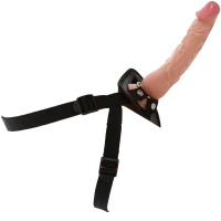 PENIS NA PASACH SEX STRAP-ON REALISTYCZNE DILDO MEGA ŻYŁY 23,5 CM ORGAZM