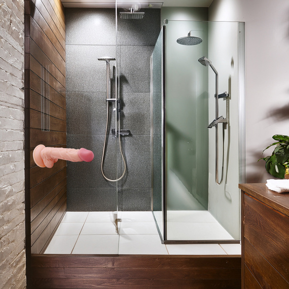 PENIS NA PRZYSSAWCE Sztuczny Członek - SEX DILDO REALISTYCZNE WAGINALNE