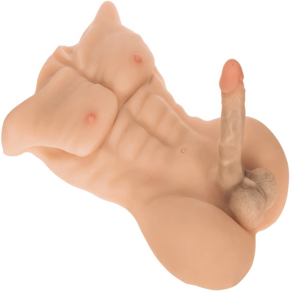 DUŻY TORS Z PENISEM ULTRAREALISTYCZNYM MĘSKA LALKA Z CYBERSKÓRY