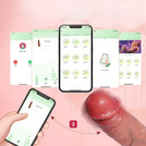 Wibrująca Nakładka Na Penisa Sterowana Aplikacją Bluetooth I Pilotem LeLex