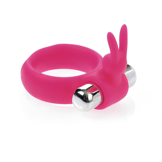 Nakładka Wibrująca Królik Pierścień Na Penisa Silikon Intymny Gadżet LeLex