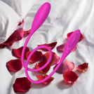 PODWÓJNE JAJECZKO DLA PAR MOCNY WIBRATOR 7 TRYBÓW UŻYWAJ PODCZAS SEKSU 