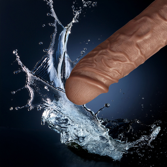 OGROMNE DILDO KING-SIZE WIELKI SZTUCZNY PENIS ZARYSOWANA GŁÓWKA I ŻYŁY XXL