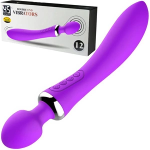 LUKSUSOWY WIBRATOR 2w1 PODGRZEWANY DO 45stC - USB MASAŻER ŁECHTACZKI SUTKÓW