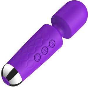 NOWOCZESNY WIBRATOR MASAŻER DO WAGINY ŁECHTACZKI SUTKÓW MAGIC WAND SILIKON