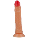 REALISTYCZNE SEX DILDO MEGA PENIS WYCZUWALNE ŻYŁKI ZARYSOWANA GŁÓWKA ORGAZM