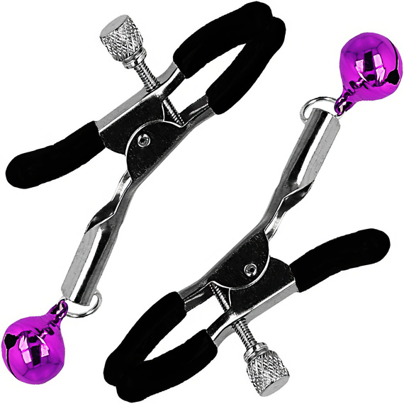 SOFT BDSM SPINKI NA SUTKI GRA WSTĘPNA Z DZWONECZKAMI BDSM PIĘKNE ZACISKI