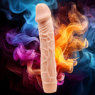 DUŻY Żylasty wibrator dla kobiet - rewelacyjne orgazmy PENIS DO PENETRACJI