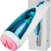 MASTURBATOR 10 FUNKCJI Z EFEKTAMI DZIIĘKOWYMI SZTUCZNA POCHWA OBRÓT XXX