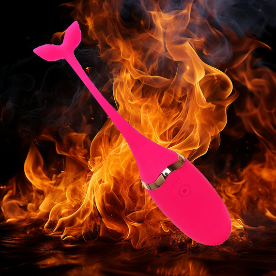 JAJKO WIBRUJĄCE DO WAGINY I ANUSA MASAŻER POCHWY BEZPRZEWODOWY PILOT