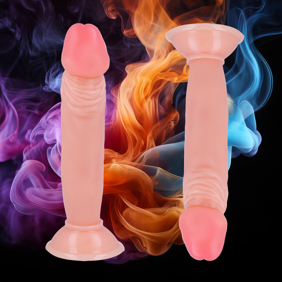 DILDO DO ANALU I WAGINY - GIĘTKI PENIS DONG NA PRZYSSAWCE REALISTYCZNE