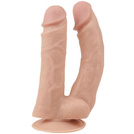 PODWÓJNE DILDO PENIS DO ODBYTU I POCHWY Z PRZYSSAWKĄ PODWÓJNA PENETRACJA