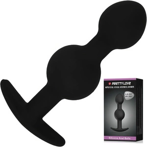 ANALNE KULKI PLUG DO PENETRACJI W STYLU GEJSZY ŁATWO WCHODZI W PUPKĘ