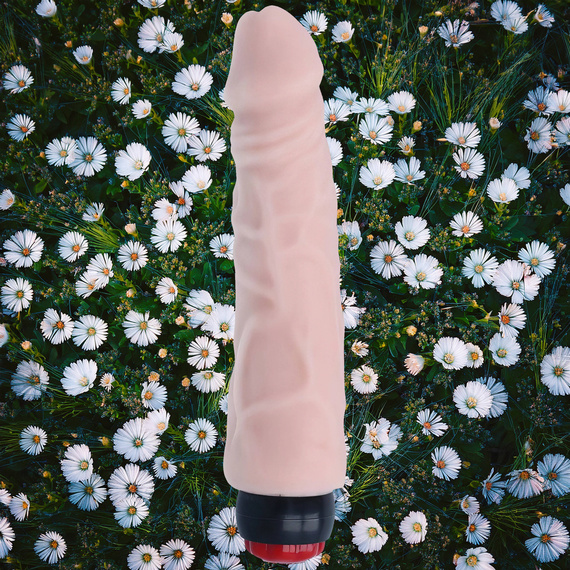 XL WIBRATOR ŻYLASTY WIELKI PENIS aż 23,5 cm SEX ŻELOWY MĘSKI CZŁONEK DILDO