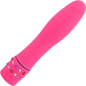 WIBRATOR Z KRYSZTAŁAMI IDELANY DO DWÓCH DZIUREK MAŁY I DYSKRETNY G-SPOT